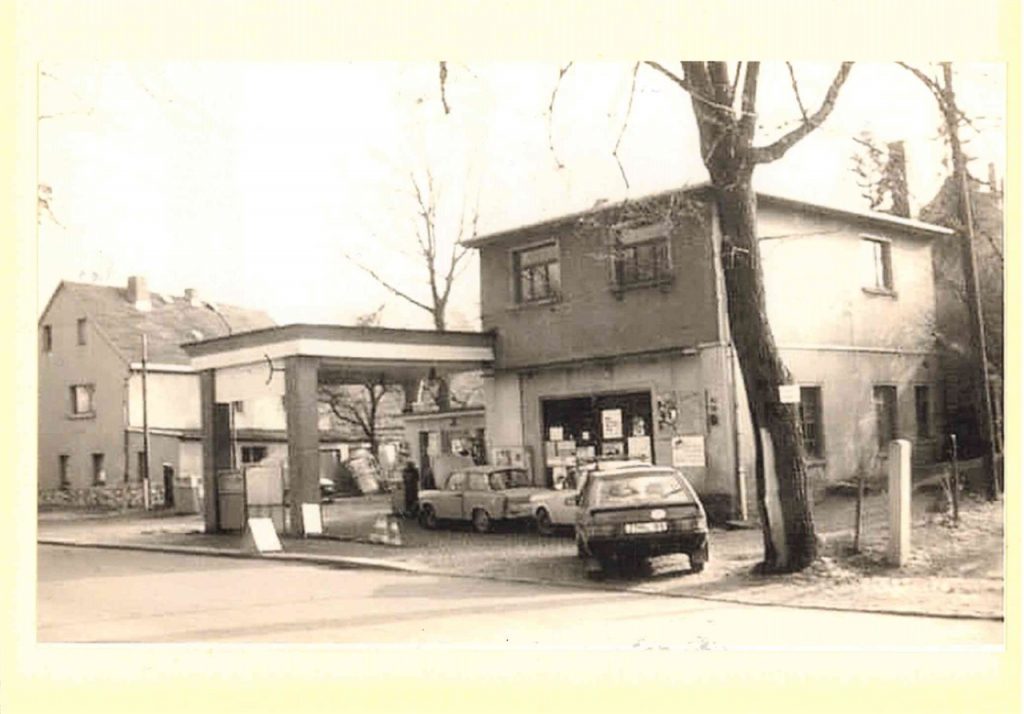 Gründungsjahr 1933 Autohaus Seidel Zwickau Tankstelle Planitz