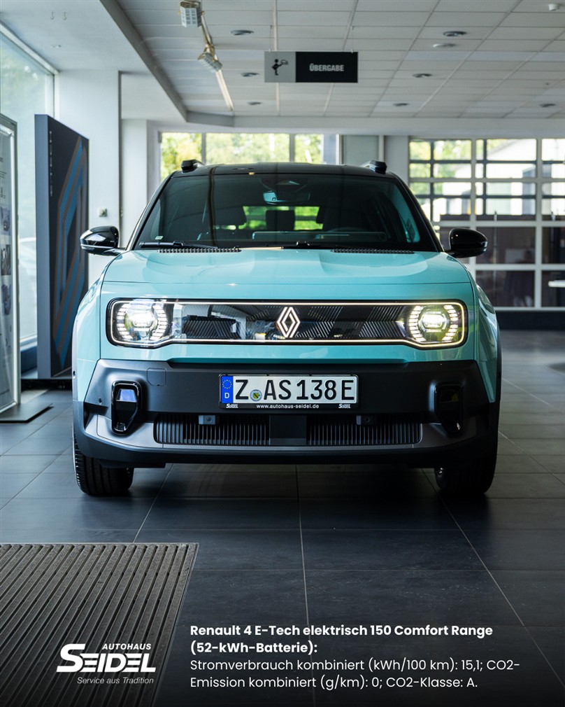 Renault 4 E-Tech Electrisch – vielseitiger Allrounder mit Retro-Charme und modularem Interieur