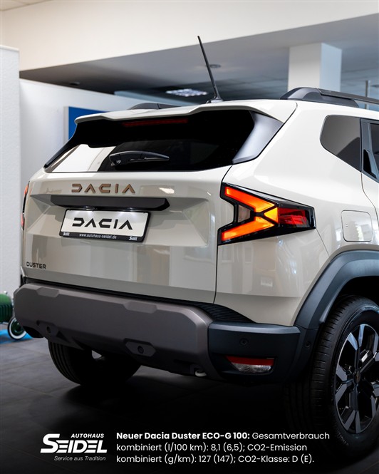 Dacia Duster –modernem Design in Zwickau