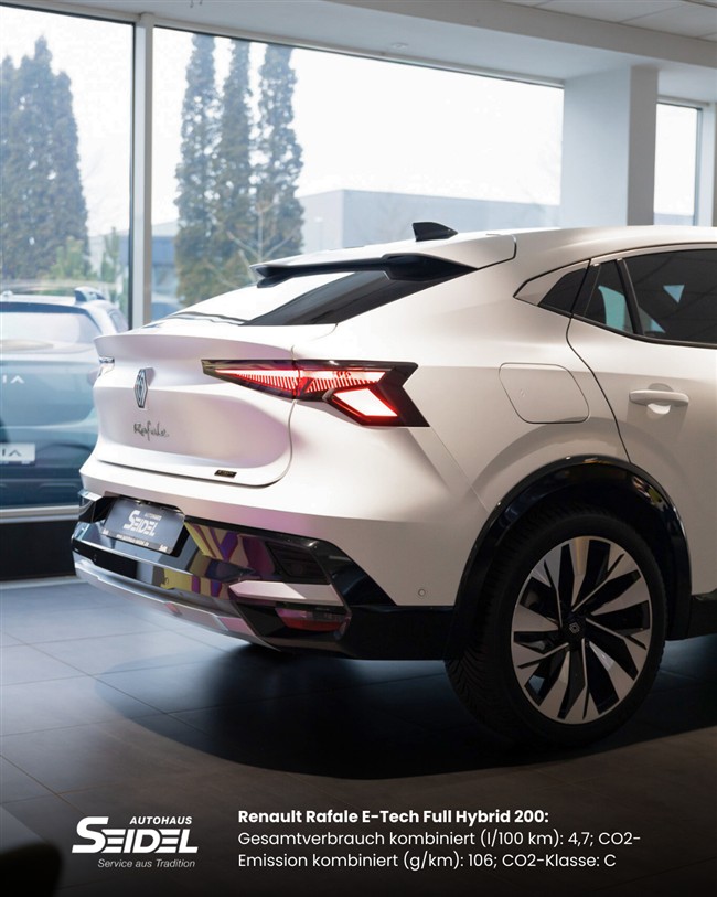 Renault Rafale SUV Coupe im Autohaus Seidel Zwickau – Renault kaufen Sachsen
