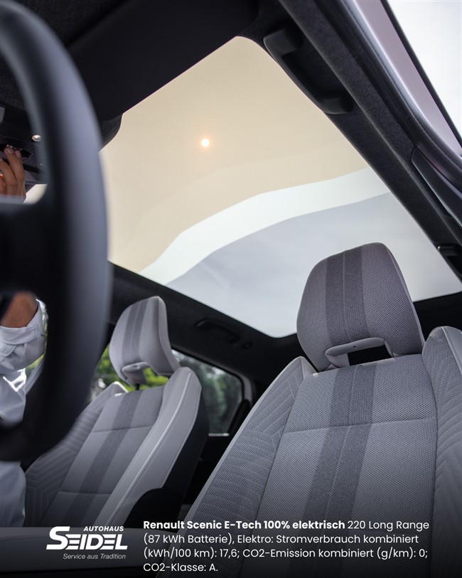 Renault Solarbay Glasdach Technologie – Panorama Dach Renault Modelle Zwickau